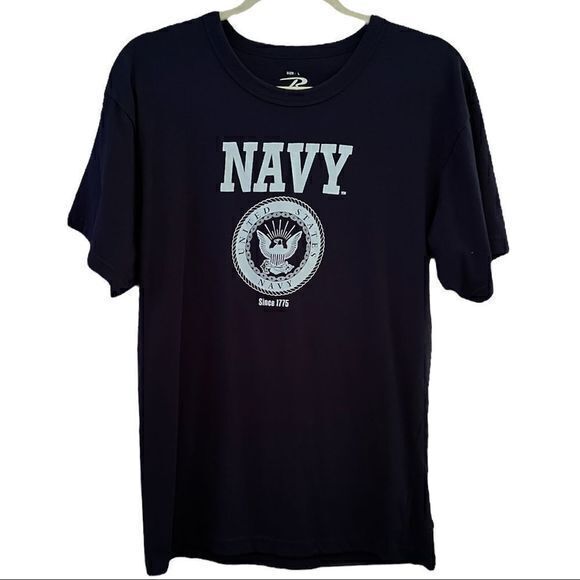 NWOT‎ Rothco US Navy Short Sleeve Navy Blue Tshirt Size Large - Picture 1 of 4